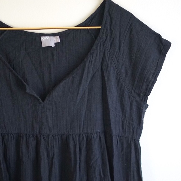 ASOS Tops - ASOS Simple Pleated Ruffle Blouse 14 Plus Modern L